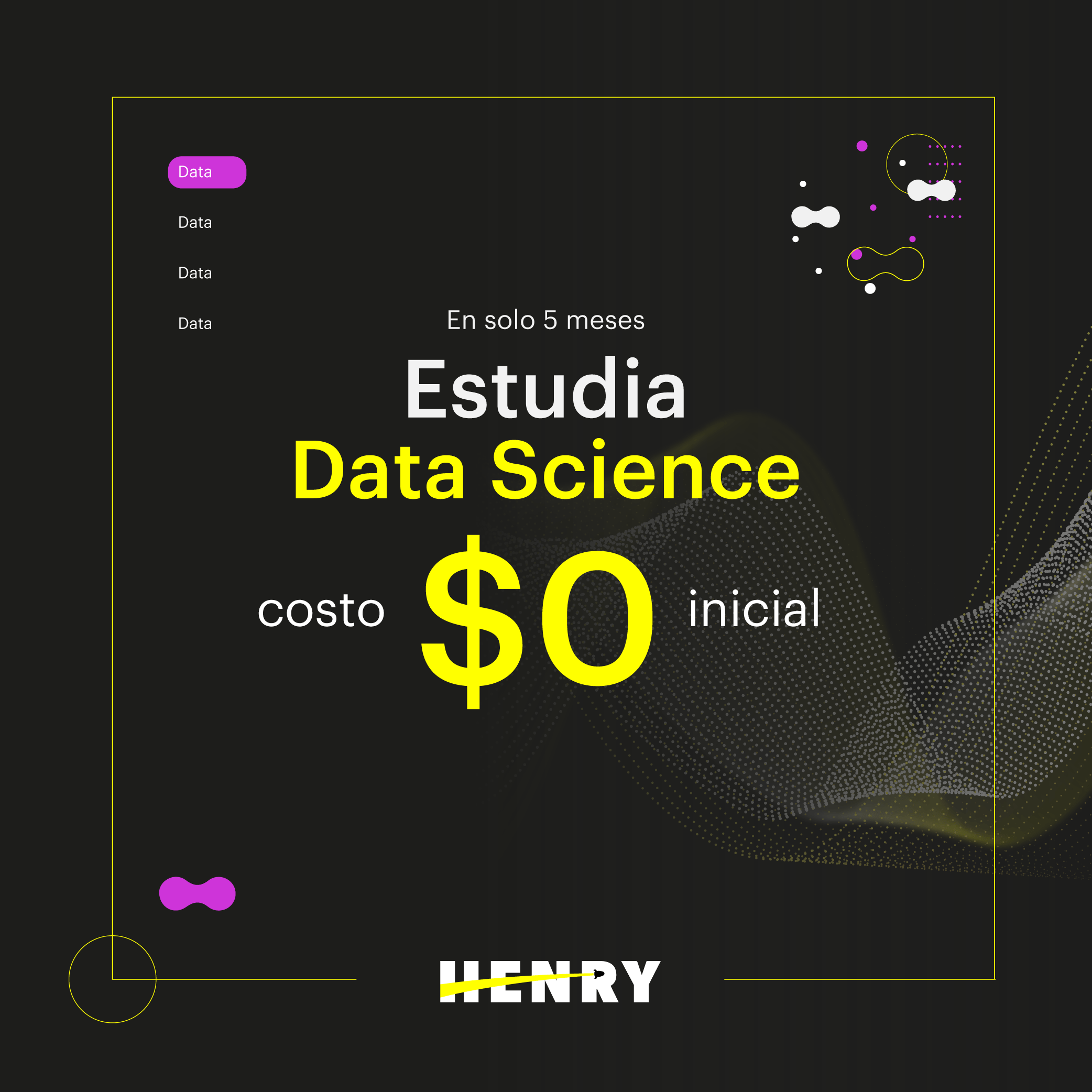 Carrera Data Science - $0 costo inicia | Henry
